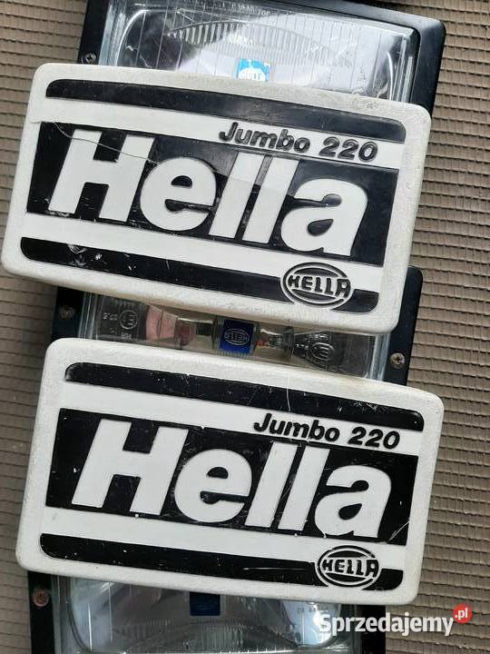 Halogeny HELLA Jumbo 220 Motoryzacja Miłków