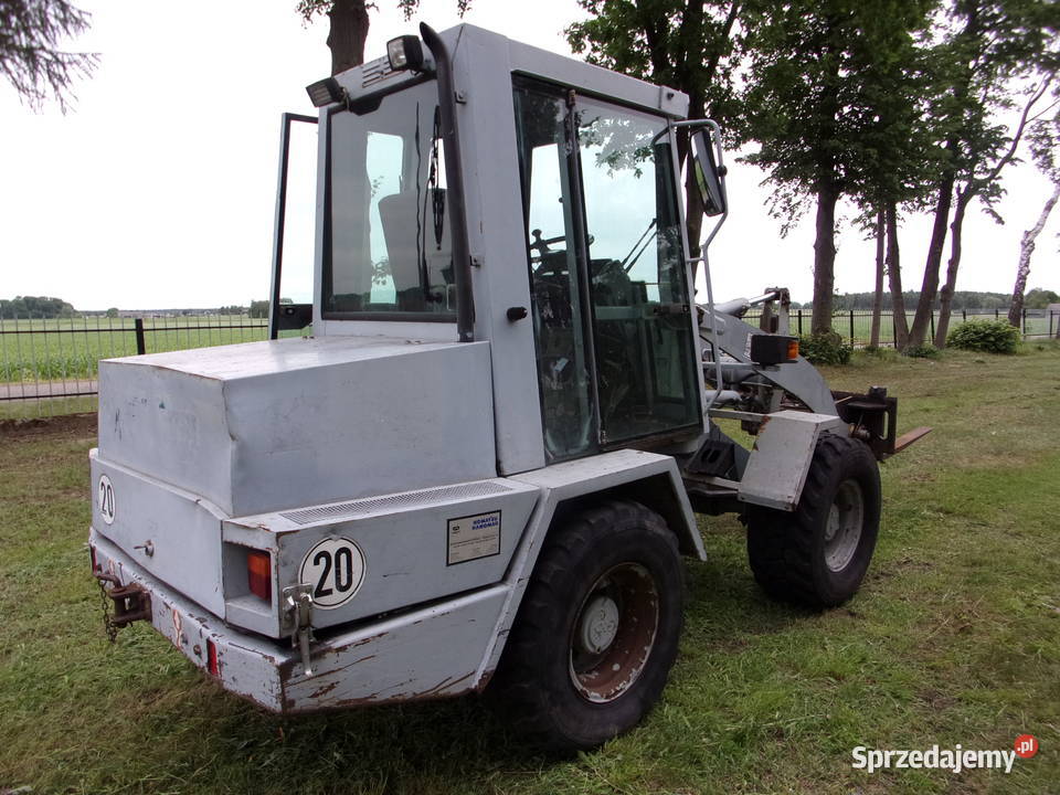 Ładowarka kołowa HANOMAGAG 10F z osprzętem Rok produkcji 1995