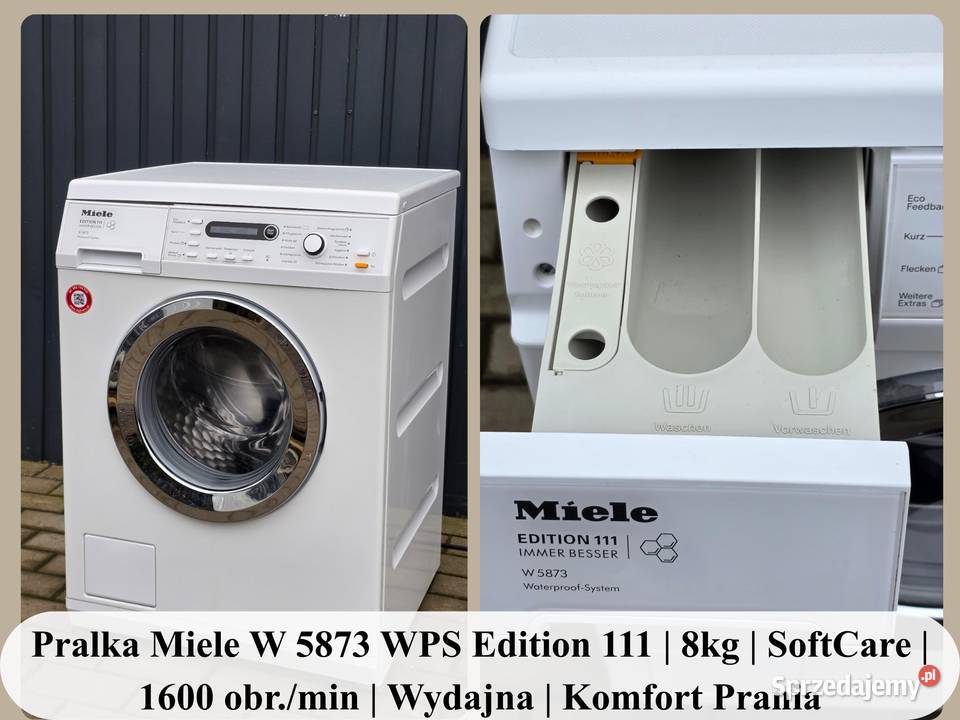 Pralka Miele W 5873 WPS Edition 111 8 SoftCare opolskie Opole