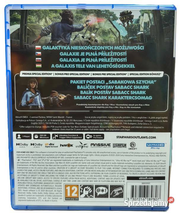 Gra 5 Star Wars Outlaws Elbląg