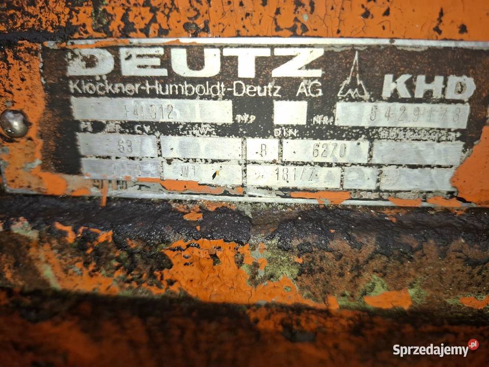 Silnik Deutz F4L 912 stan dolnośląskie Targoszyn