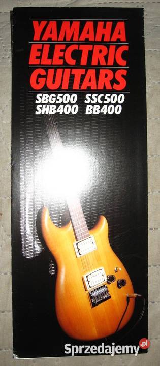 Yamaha Electric Guitars SBG500 SSC500 SHB400 Yamaha pomorskie Kępice
