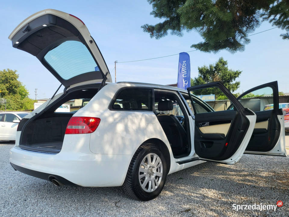 Audi A6 Avant 28 190 Serwis ASO TUV Dekra Z biały A6 Samochody osobowe Pabianice