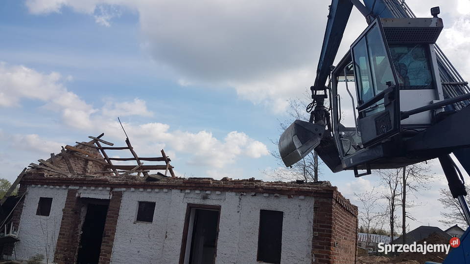 Rozbiorki wyburzenia budynkow domow rozbiorka Radzymin