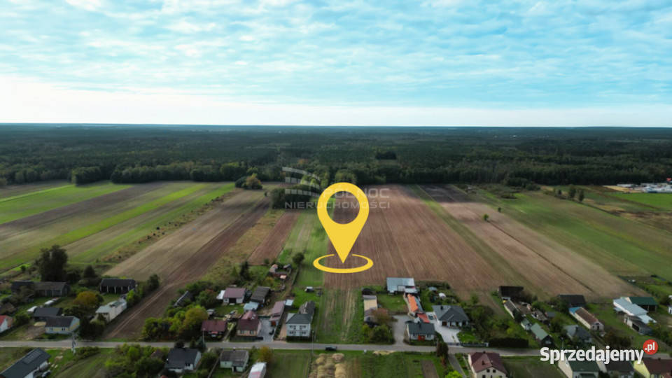 Działka budowlana w Lachówce Dużej gmina Zalesie lubelskie Lachówka Duża