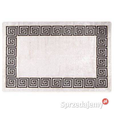 vidaXL Dywan możliwość prania 80x150 jasny beż