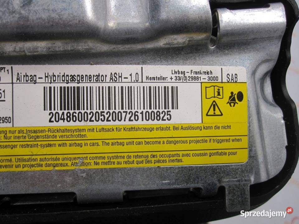 MERCEDES W204 07r poduszka fotela prawa Kielce