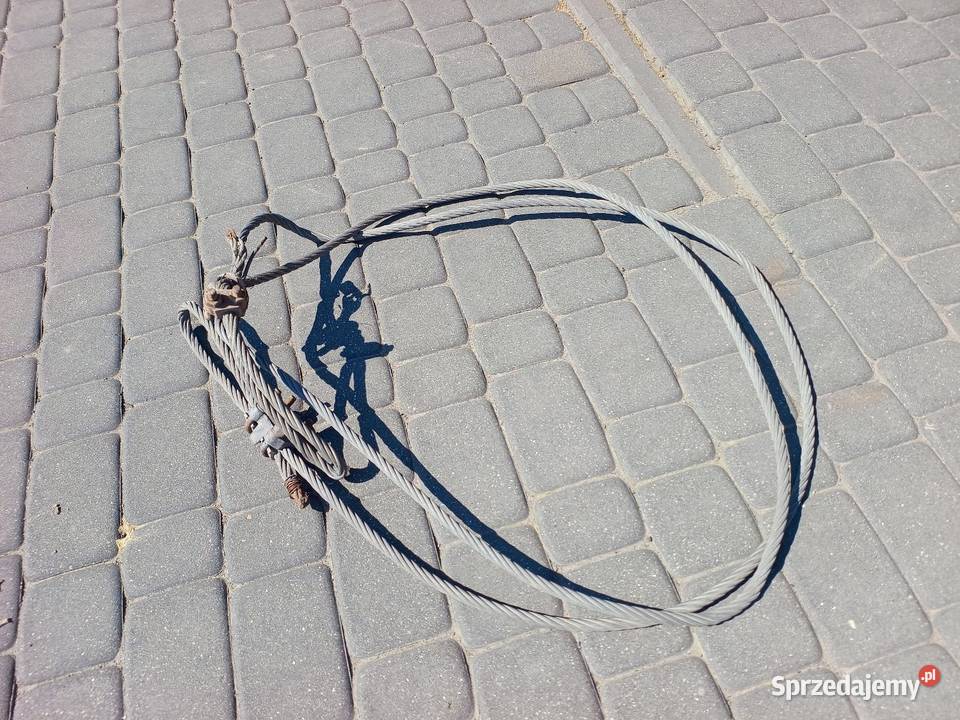 Lina Holownicza Stalowa fi 13mm 50m zawiesie Siostrzytów