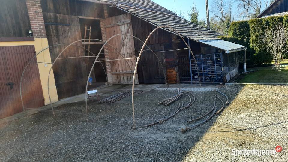 Stelaż namiotu wojskowego Pokrywy i plandeki