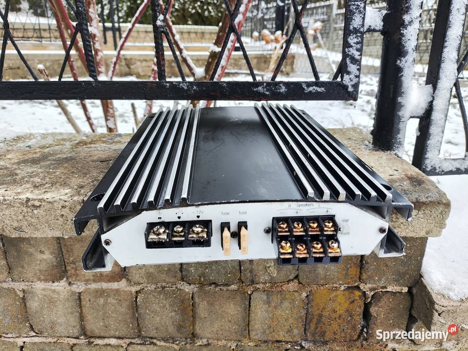 Wzmacniacz samochodowy 4 kanałowy Blaupunkt GTA Ilość kanałów 4 Wzmacniacze Niegowonice