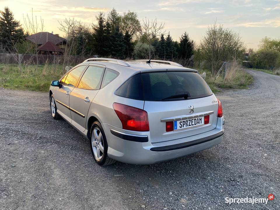 Peugeot 407SW 2004R 20HDI ŁADN BDBStan100Sprawny lubelskie Zamość