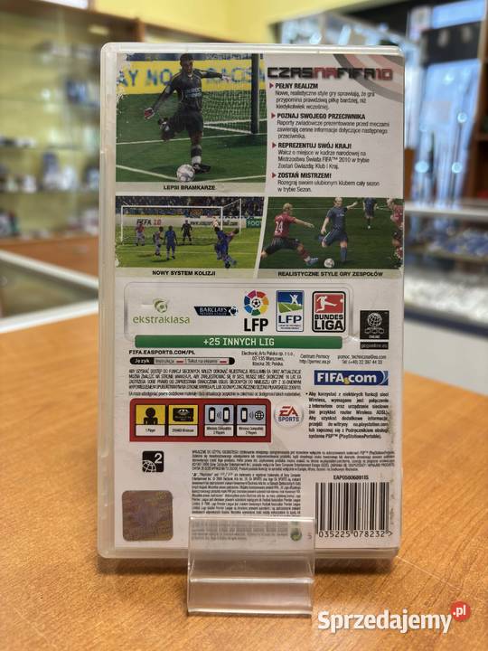 Gra PSP FIFA 10 Polska Wersja Zestaw z warmińsko-mazurskie Elbląg