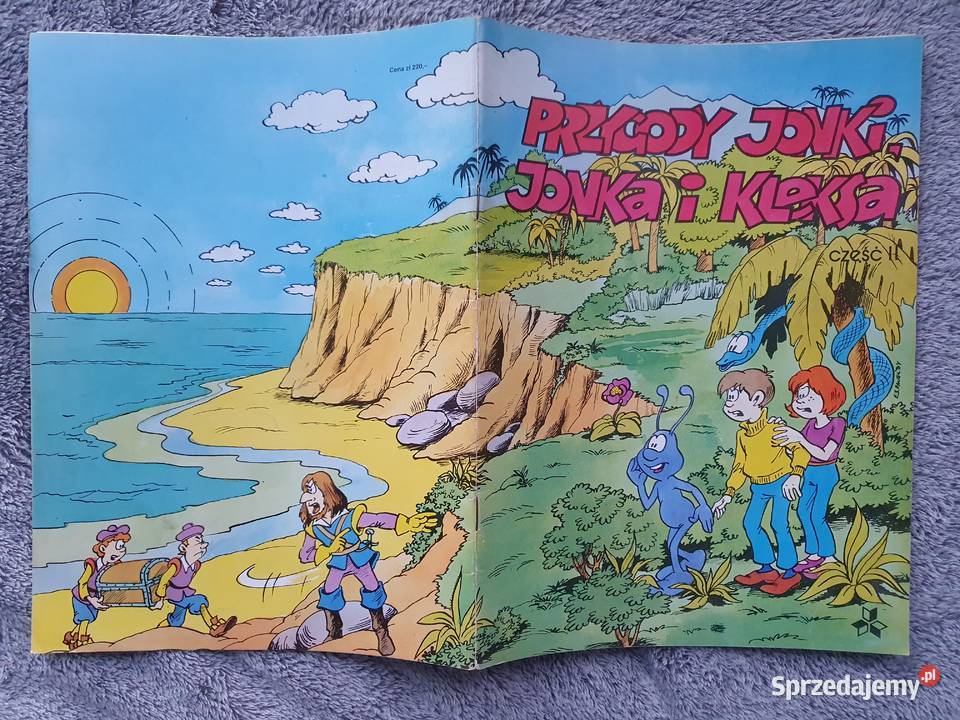 Przygody Jonki Jonka i Kleksa komplet wyd 3 1988 Komiksy Gdynia sprzedam