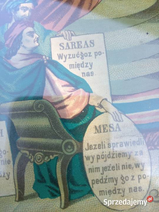 Święty obraz oleidruk małopolskie Gdów sprzedam