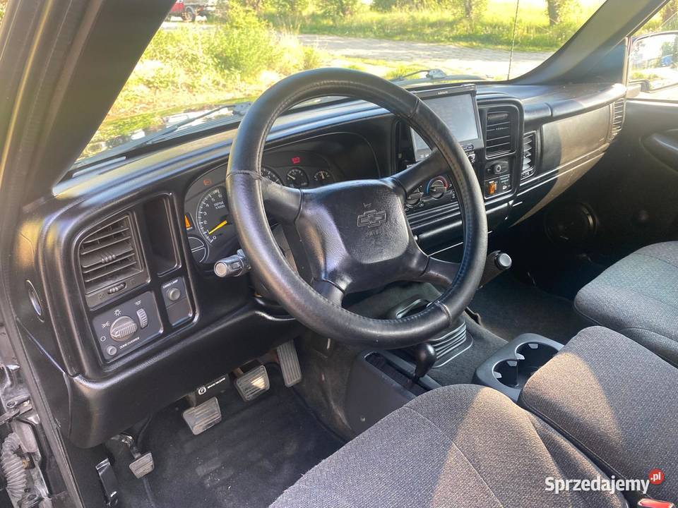 Chevrolet Silverado 1999 48v8 4x4 lpg hak Chevrolet mazowieckie Trablice