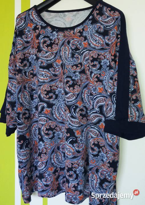 XXL5456 Wygodna bluzka turecki wzór Brandtex Gliwice