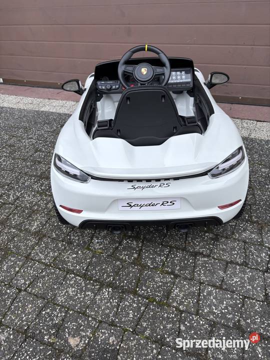 Auto na akumulator Porsche 718 12V białe Namysłów