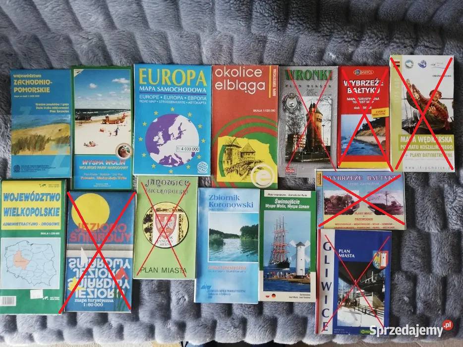 Mapy i przewodniki turystyczne plany miast 17 wielkopolskie Wronki