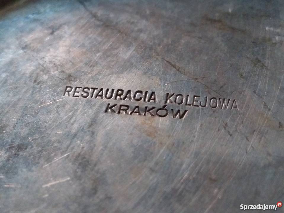 spodek PRZEDWOJENNY PKP plater RESTAURACJA mazowieckie Warszawa sprzedam