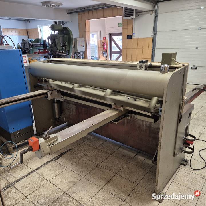 Gilotyna hydrauliczna do blachy SAFAN 2000x3mm Łękawica