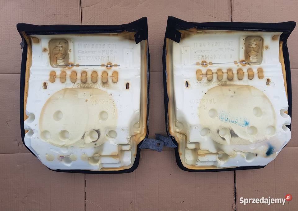 poszycia siedzeń kanapa tył Mercedes E207 cabrio osobowe Motoryzacja Gdańsk