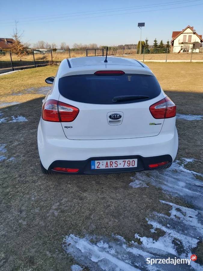 Kia Rio lll lift LED 2014r 12 Benzyna 5 drzwiowa Syców