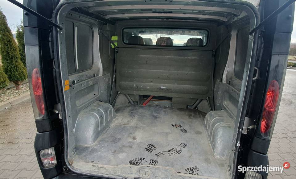 Renault Trafic 25dci brygadówka 5 osób Dąbrowa