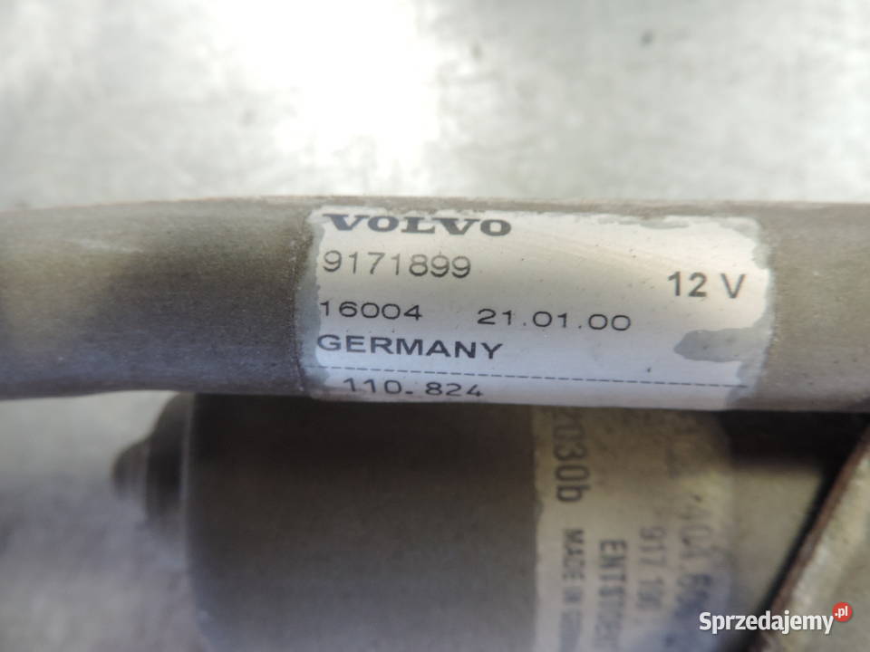 MECHANIZM WYCIERACZEK PRZÓD VOLVO S80 I 9171899 Rok produkcji 2000 Nowy Sącz