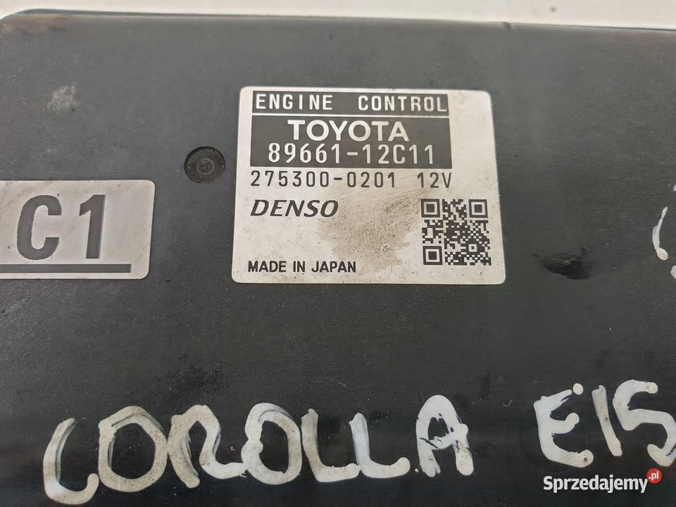 Toyota Corolla E15 16 i STEROWNIK SILNIKA Denso sprzedam