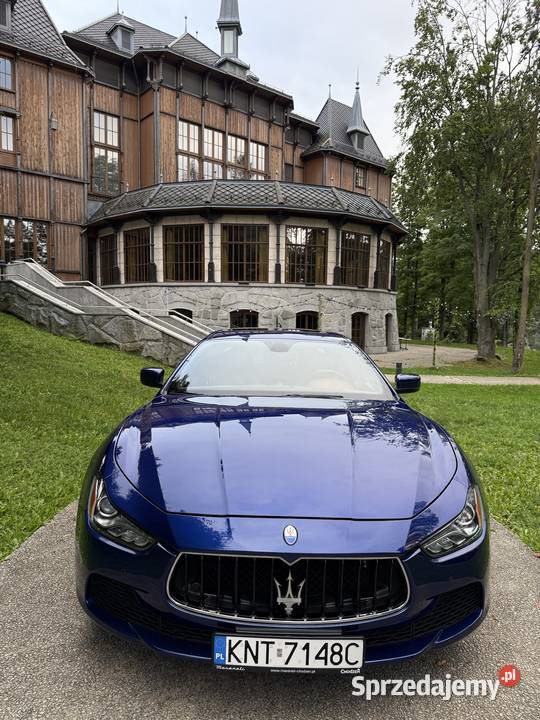 Maserati Ghibli SQ4 Rok produkcji 2015 małopolskie Szczawnica