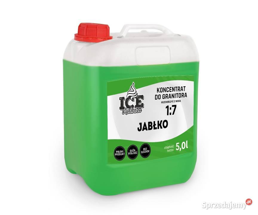 Koncentrat do granitora slushy o smaku JABŁKO 5l Sandomierz