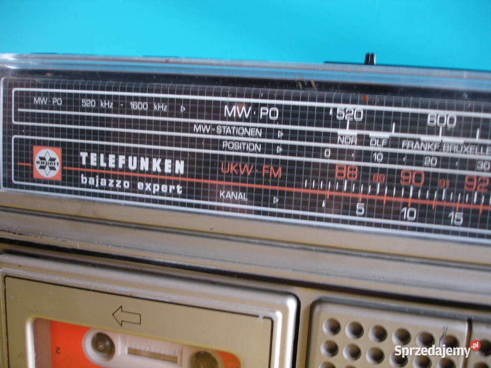 Radiomagnetofon TELEFUNKEN BAJAZZO EXPERT Pozostałe Zielona Góra