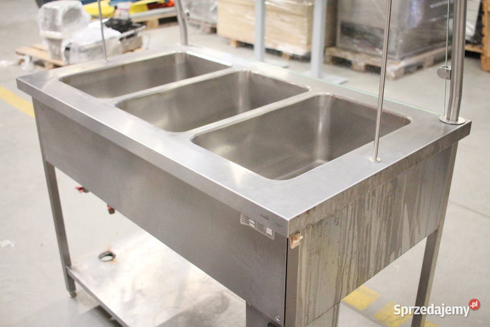 Bemar grzewczy 3 komorowy 3 x GN 11 z NADSTAWKĄ