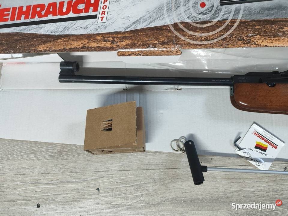 Wiatrówka Weihrauch HW 90 kal 45 Plus Pompka Ruda Śląska
