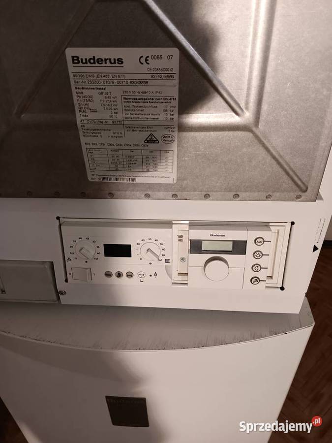 Kondensacyjny kocioł gazowy fmy Buderus