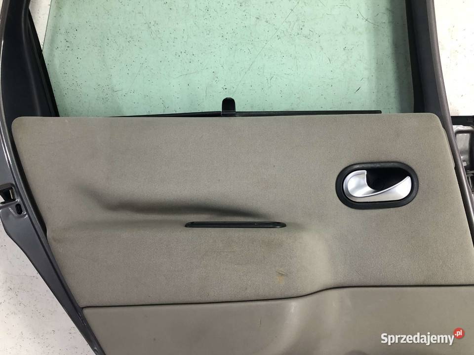 Renault Grand Scenic II 05r Drzwi tył tylne lewe Drzwi