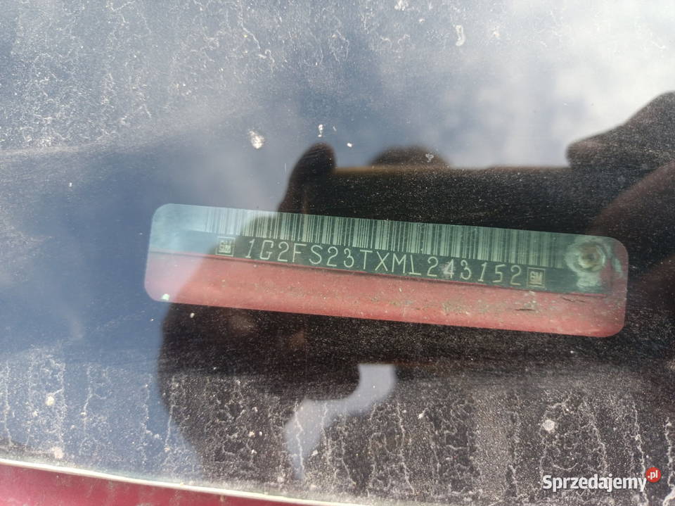 Pontiac Firebird 3 gen 1992 r 31 V6 skrzynia Więcbork sprzedam