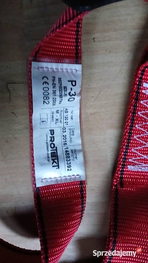 Szelki bezpieczeństwa nowe komplet Piwniczna-Zdrój