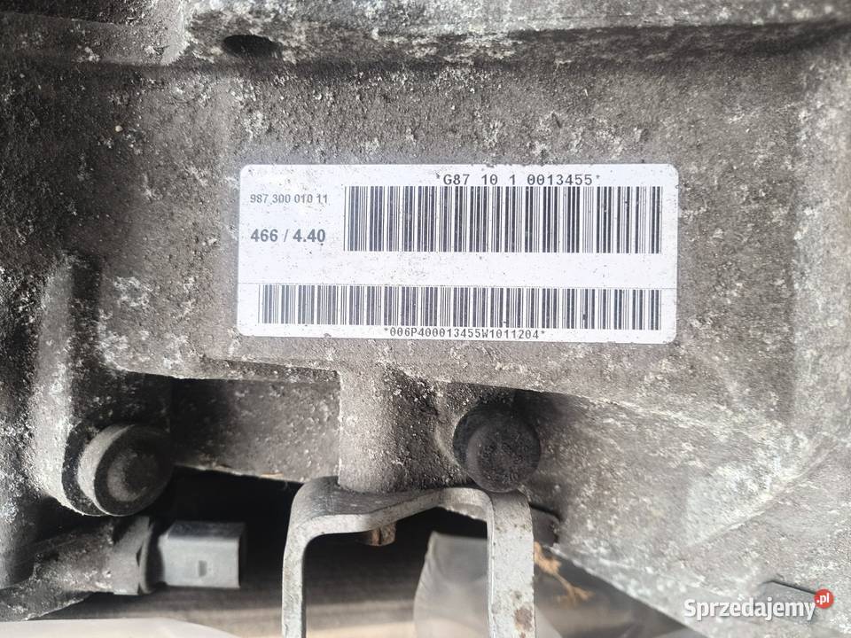 Manualna 6 stopniowa skrzynia biegów G87 Porsche osobowe Kakonin sprzedam