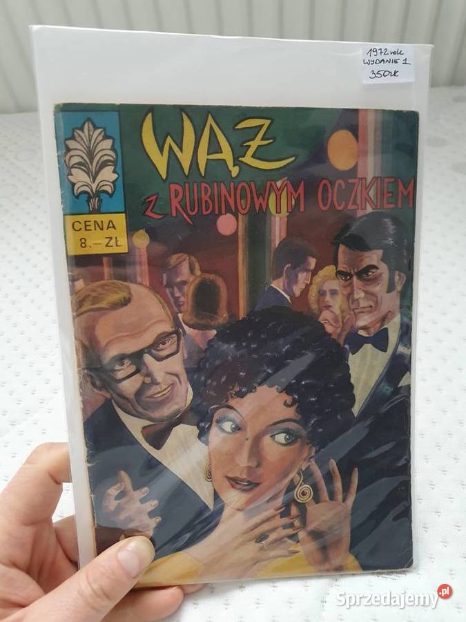 Kapitan Żbik kompletna historia 4 komiksy 1972