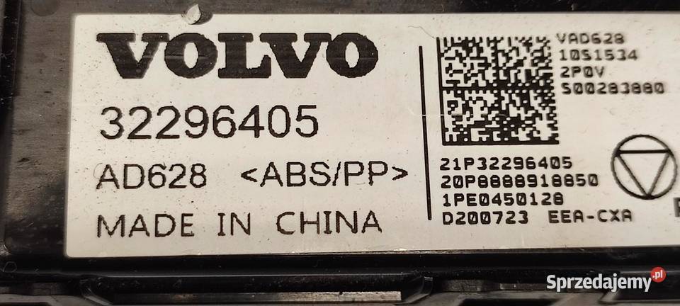 VOLVO XC40 MODUŁ STEROWNIK 32296405 Komputery