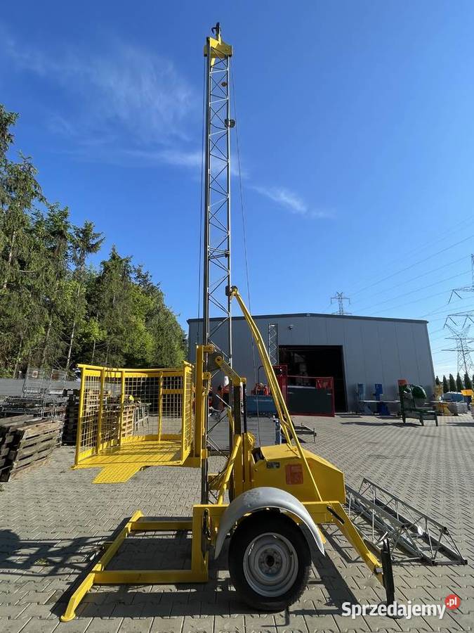 Winda Budowlana wyciąg HERZOG Junior 200 pełny VAT Ślesin