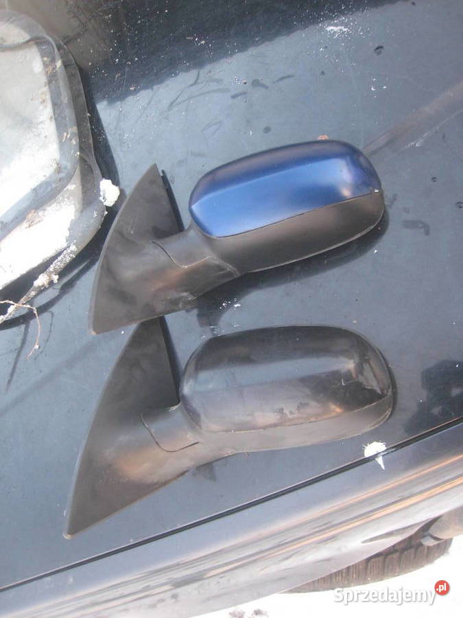 Lusterko lewe granatowe czarne zewnętrzne osobowe Kraków