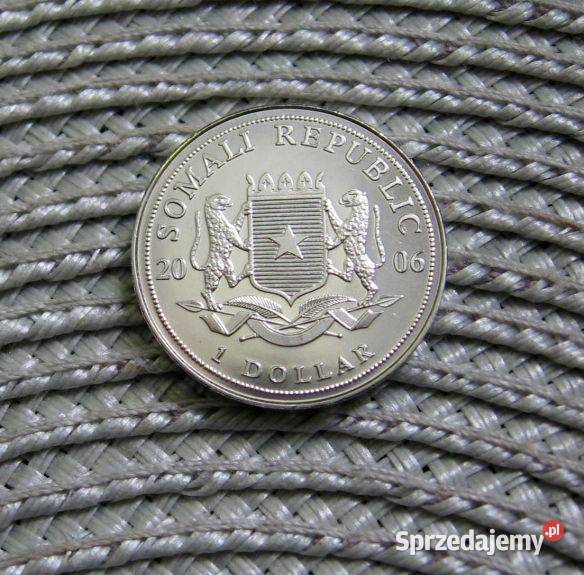 Somalia 1 Dolar 2006r Benedykt XVI Pierścień