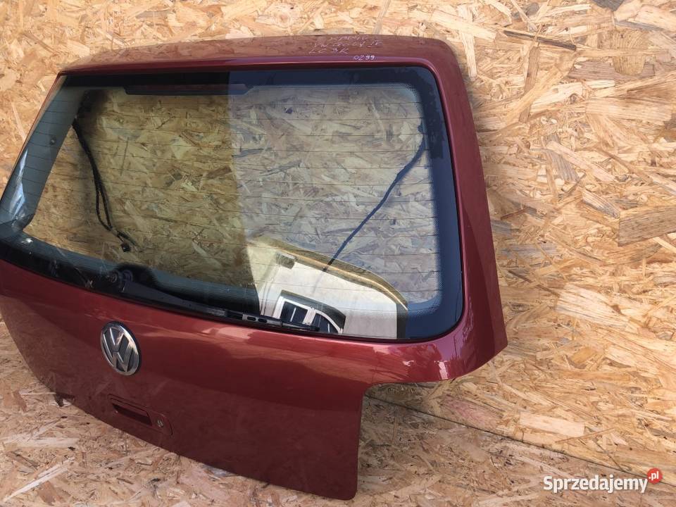 VW VOLKSWAGEN IV 4 HB LC3K KLAPA BAGAŻNIKA TYŁ osobowe Klapy bagażnika Słowikowo