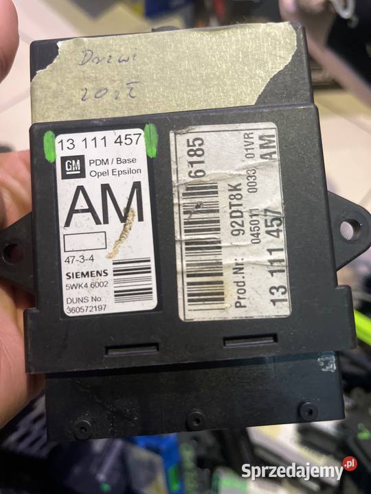 Moduł drzwi lewy przód osobowe Margonin