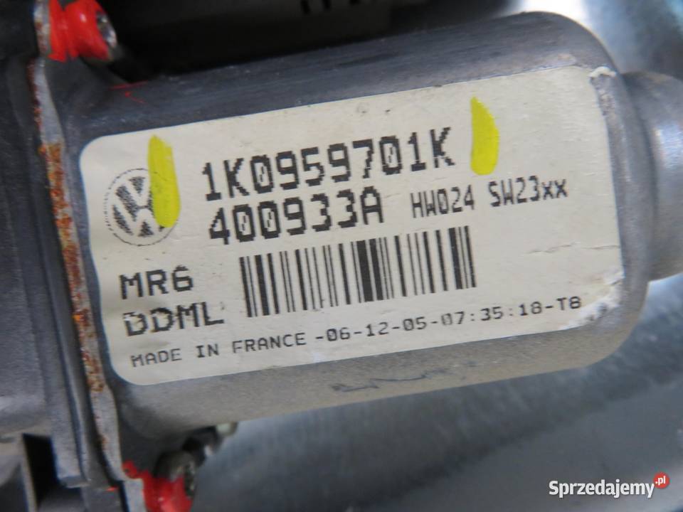 PODNOŚNIK SZYBY LEWY PRZEDNI 3D VW GOLF V