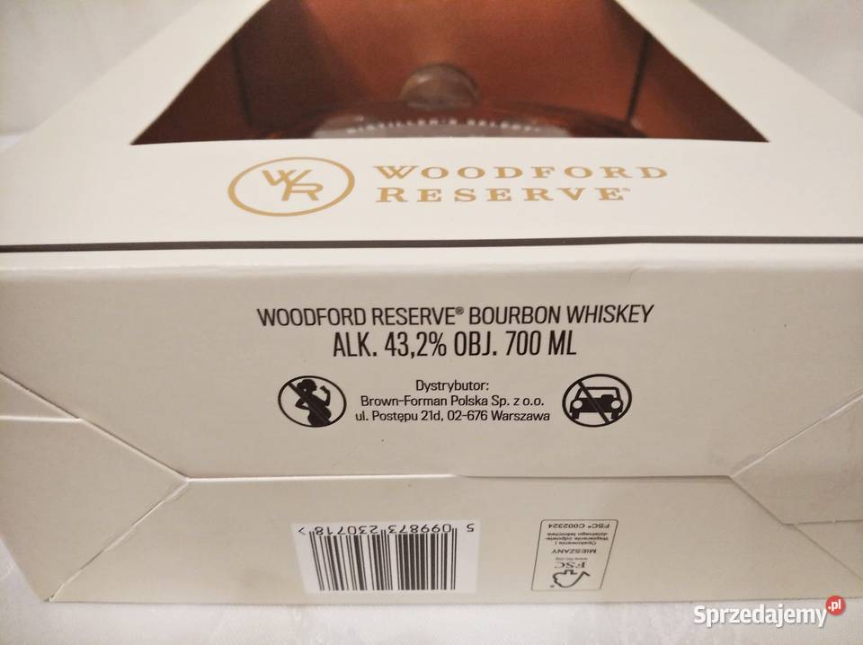 Woodford Reserve Bourbon Whiskey Warszawa