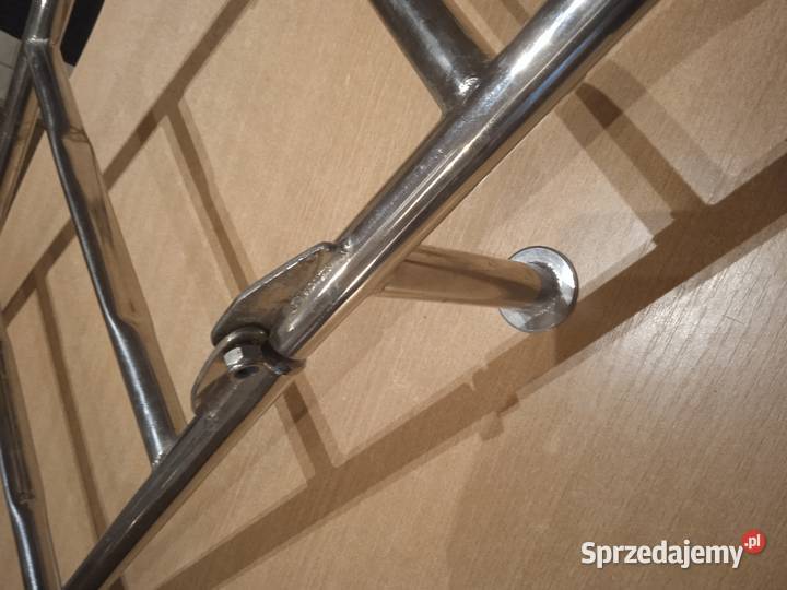 Drabinka 4stopniowa składana stal kwasoodporna