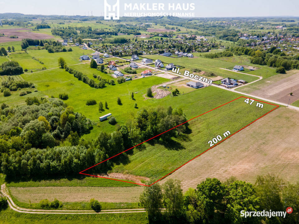 działka pod zabudowę Boczna Gołdap